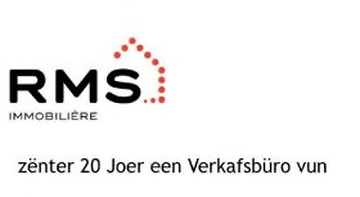 Logo RMS 20 Joer Verkafsbüro