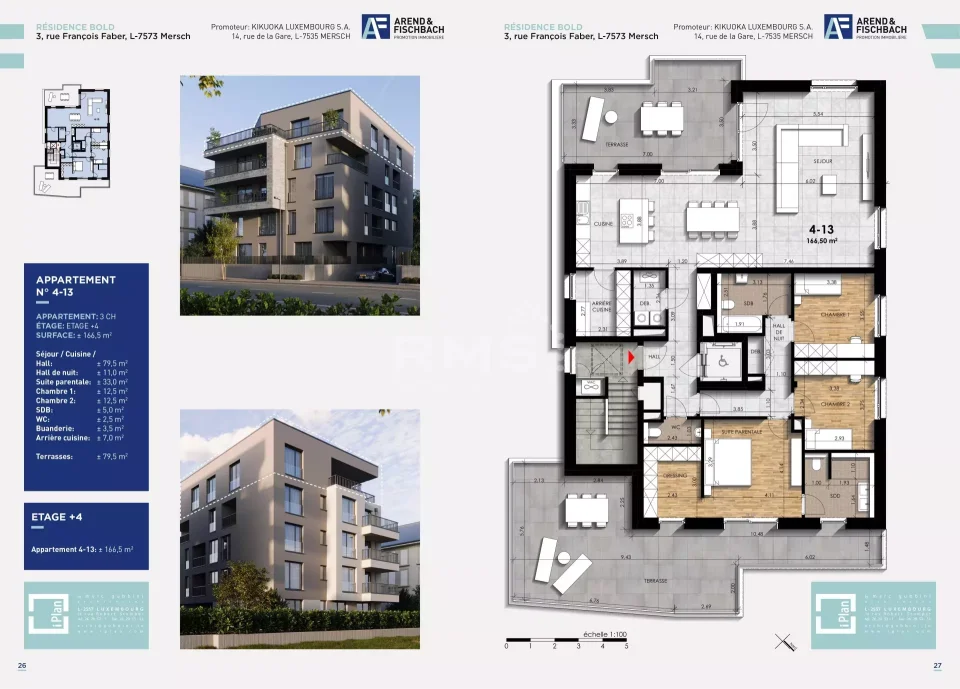 Appartement à Mersch