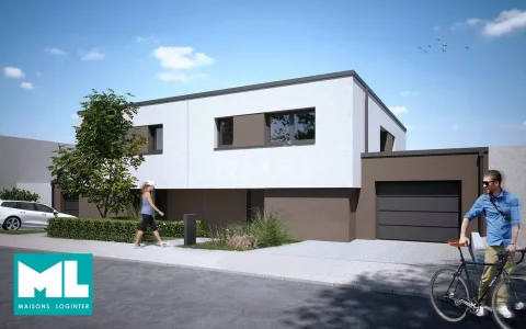 Semi-detached house in Hautcharage — Hautcharage