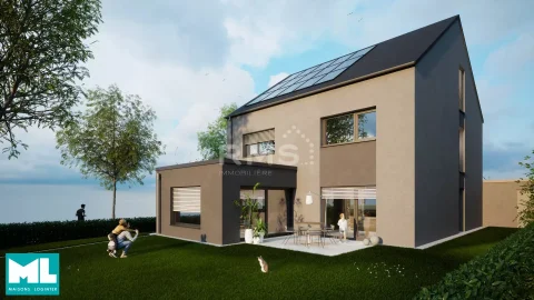 Semi-detached house in Erpeldange-sur-Sûre — Erpeldange-sur-Sûre